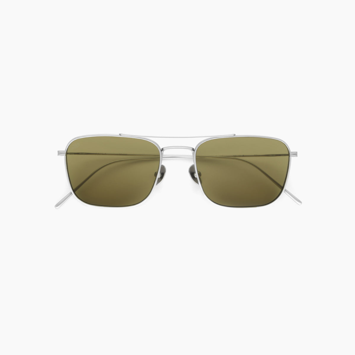 Titan — Matte Silver / Lt Green