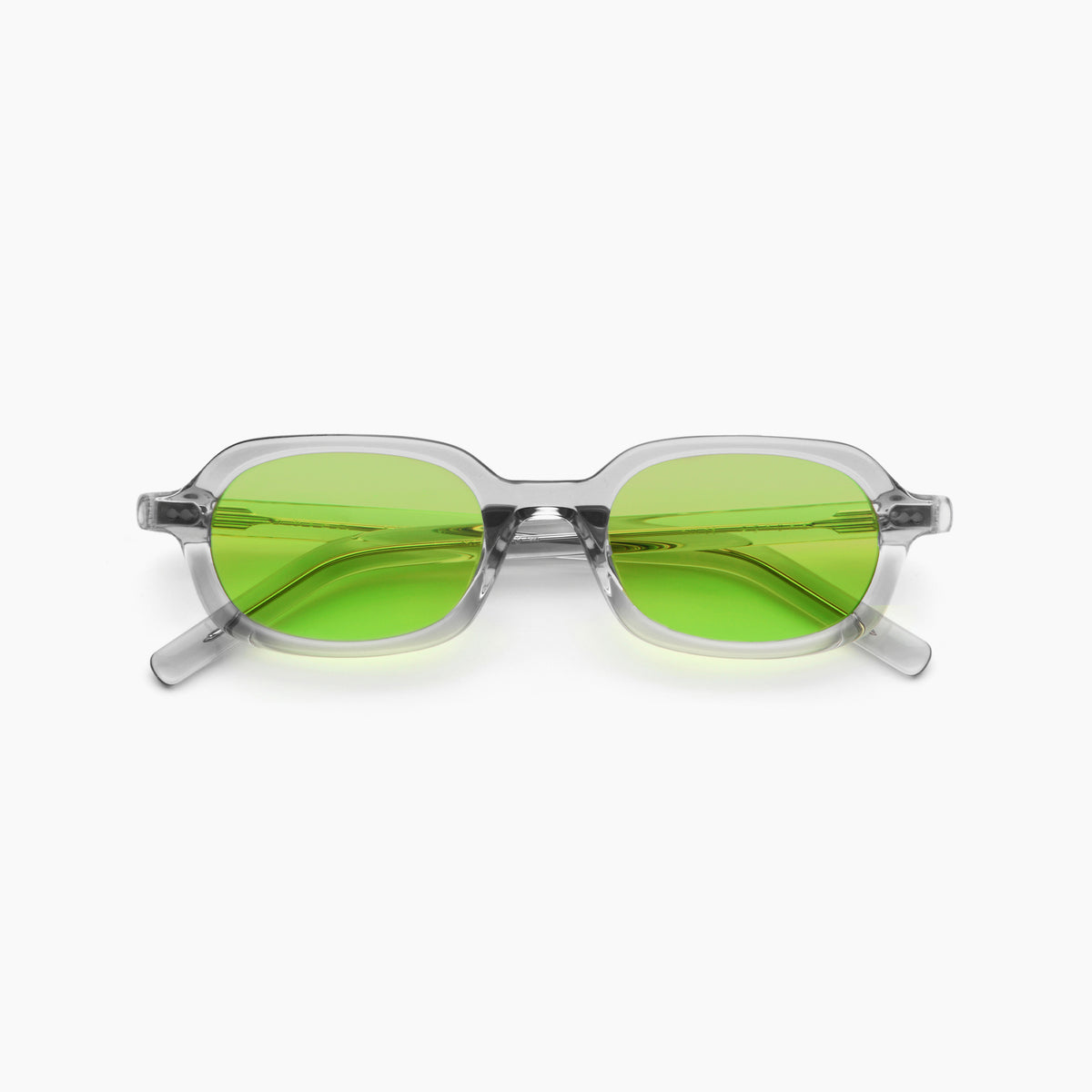 Psyche — Grey / Apple Green