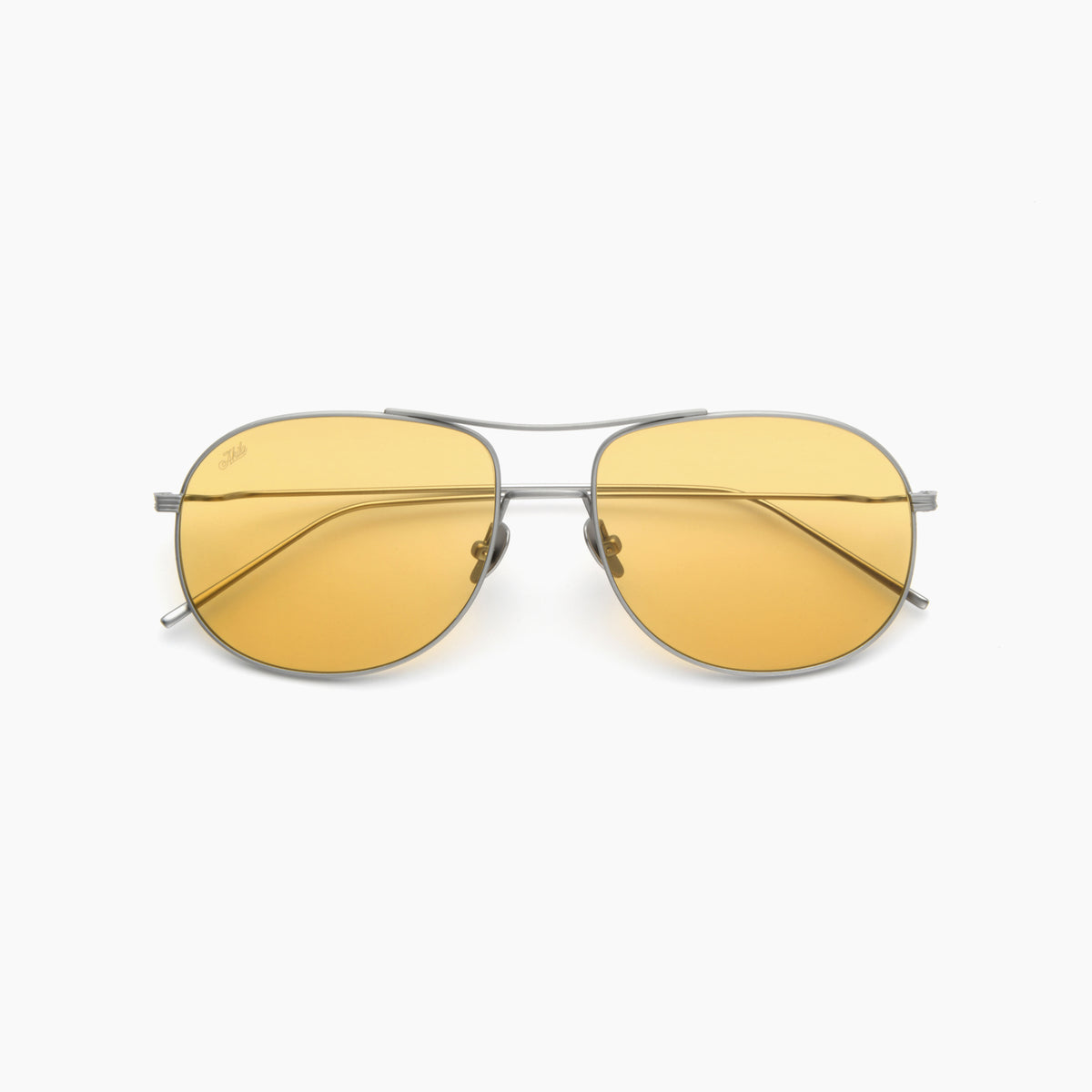 Torrey — Brushed Silver / Yellow