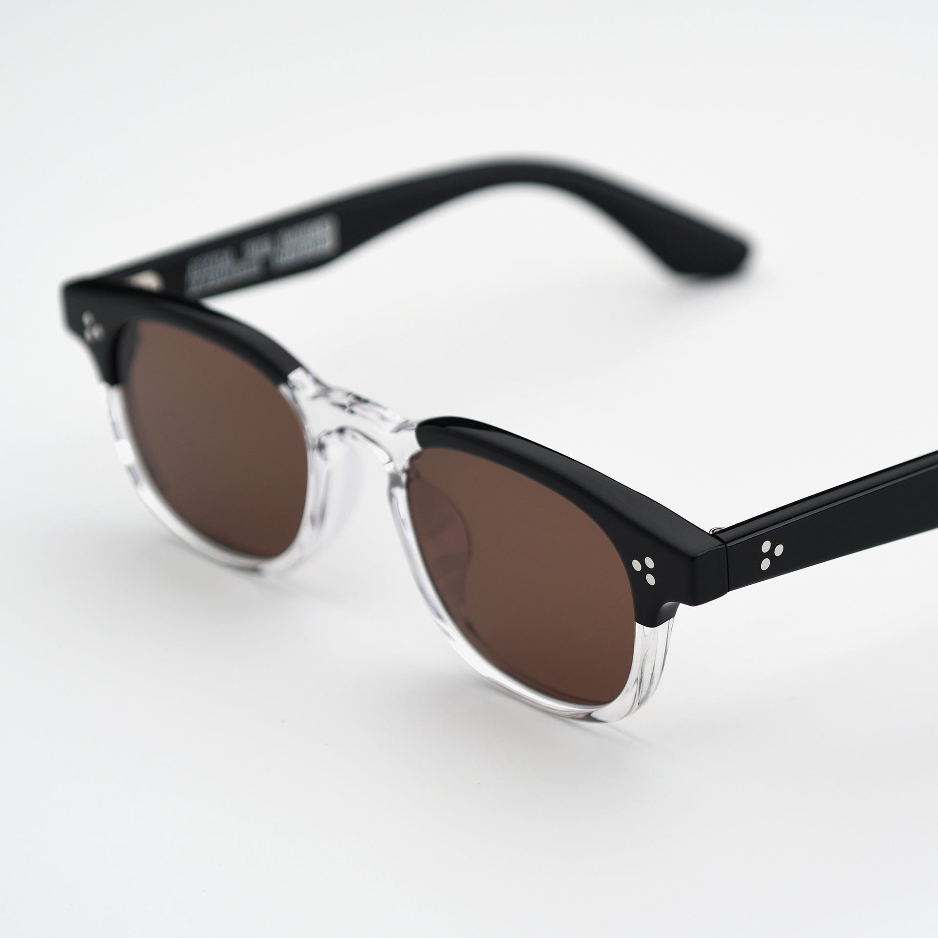 Black & Clear / Brown