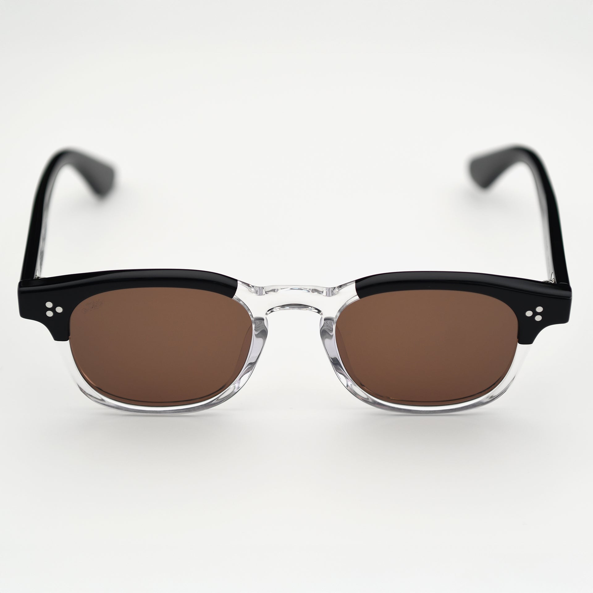 Black & Clear / Brown