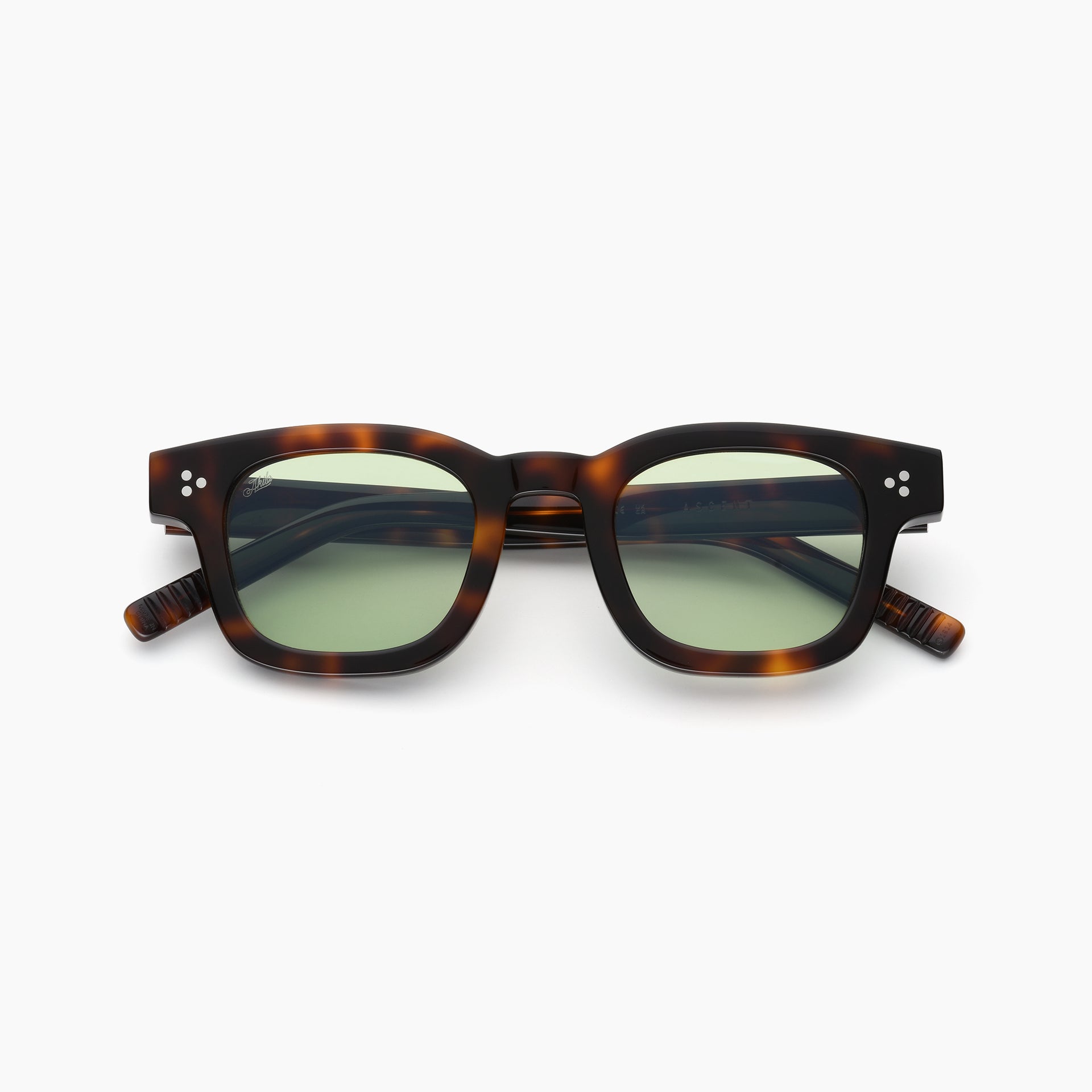 Dk Tortoise / Lt Green