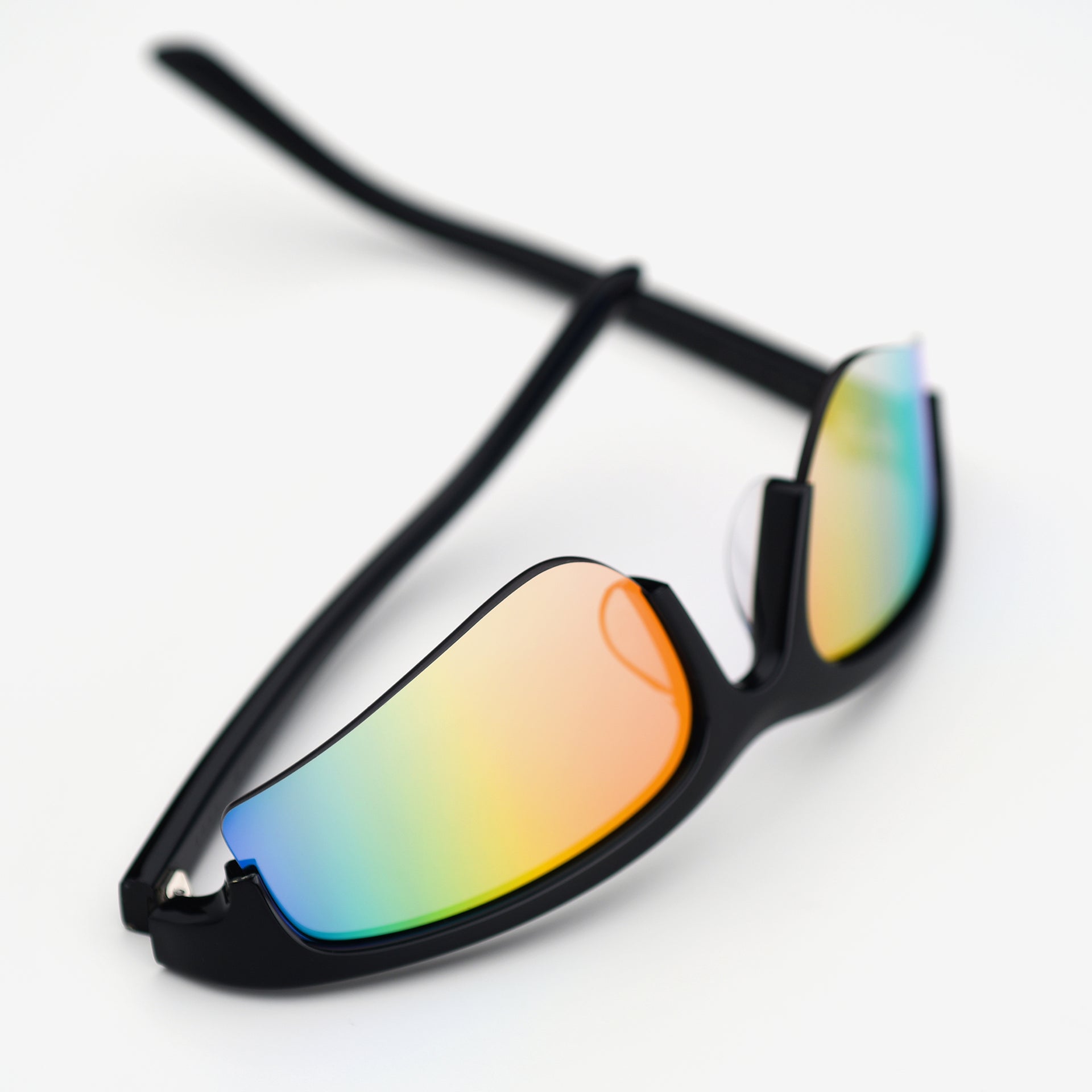 Black / Rainbow Mirror