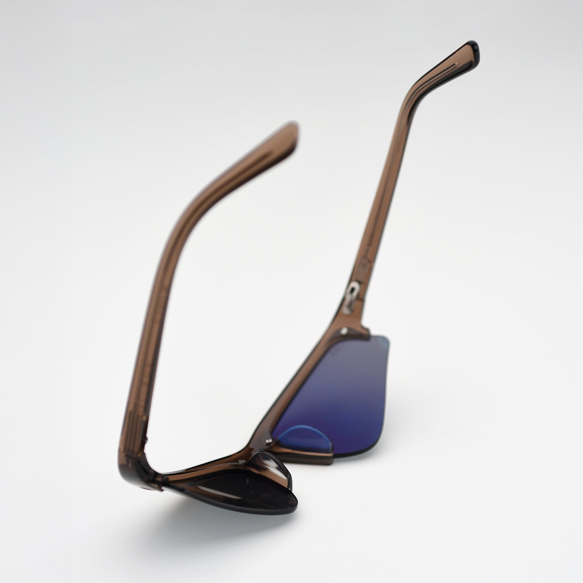 Brown / Silver Mirror