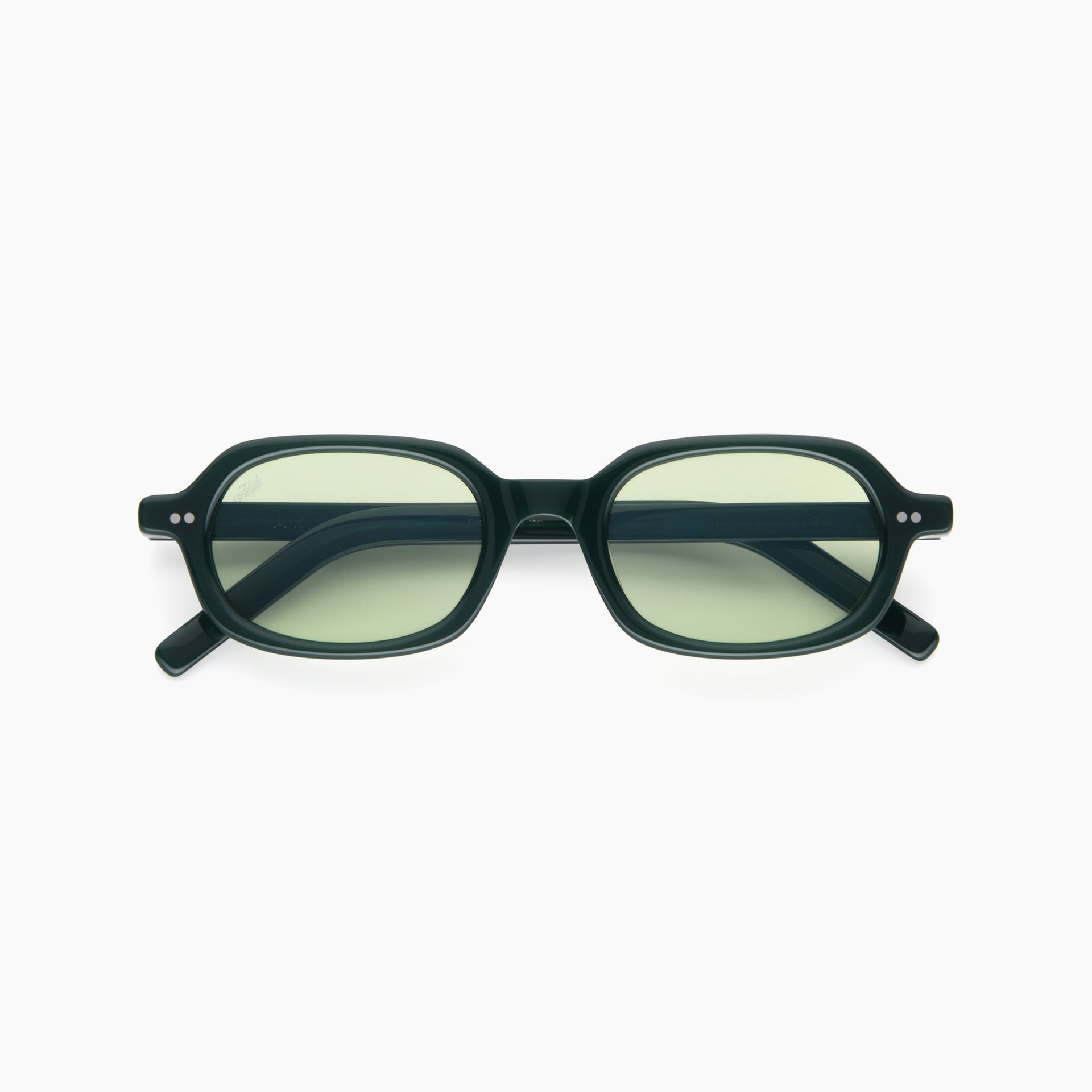 Obsidian / Lt Green