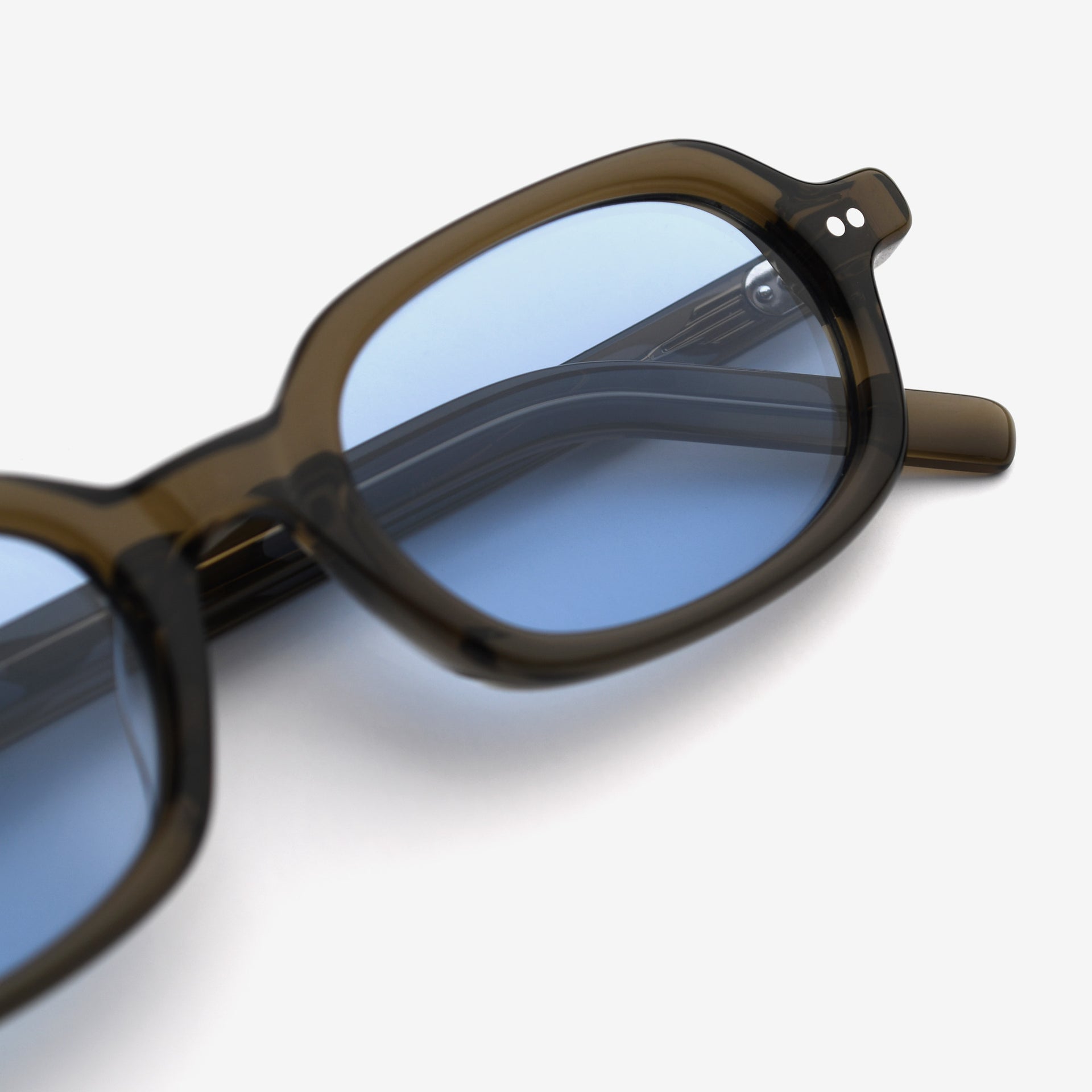 Olive Green / Sky Blue